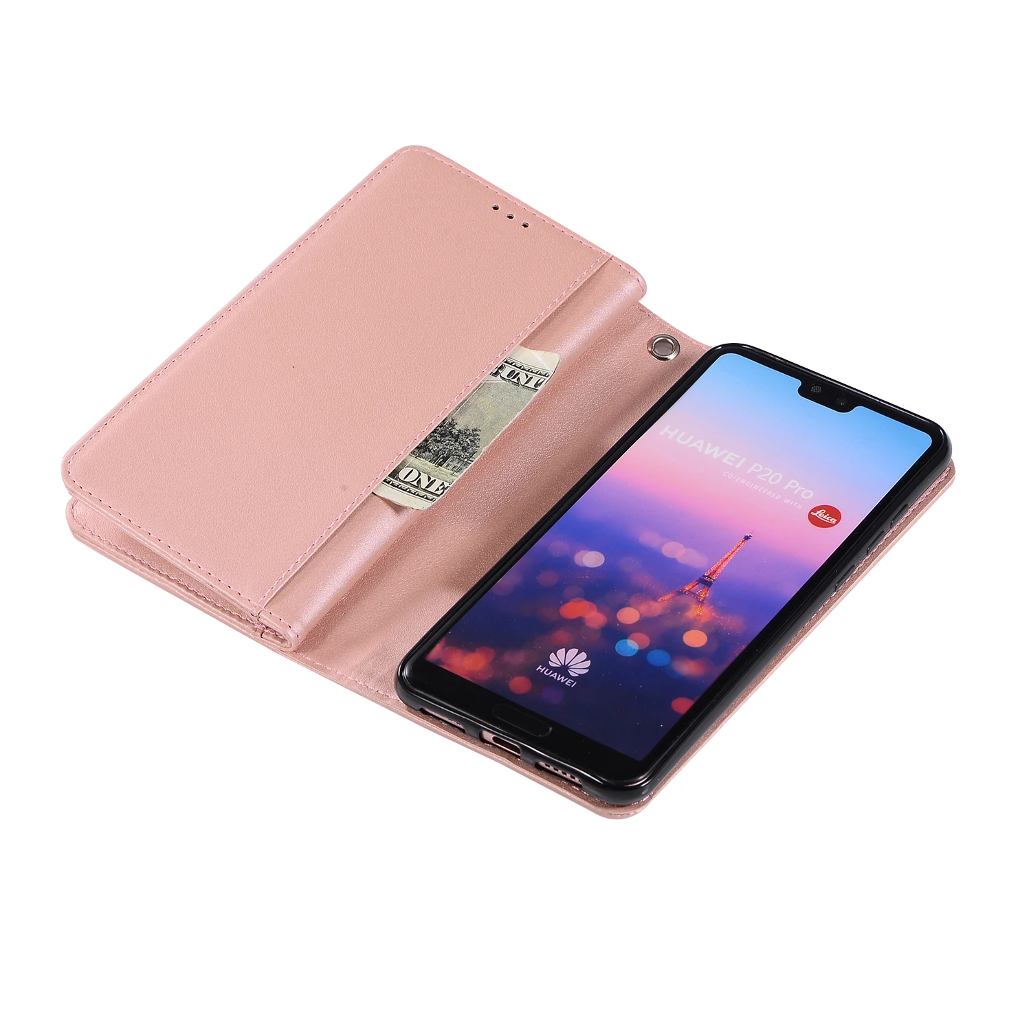 Чехол бумажник премиум класса из искусственной кожи для huawei mate 20 Pro/20 Lite/mate 10 Pro/P20