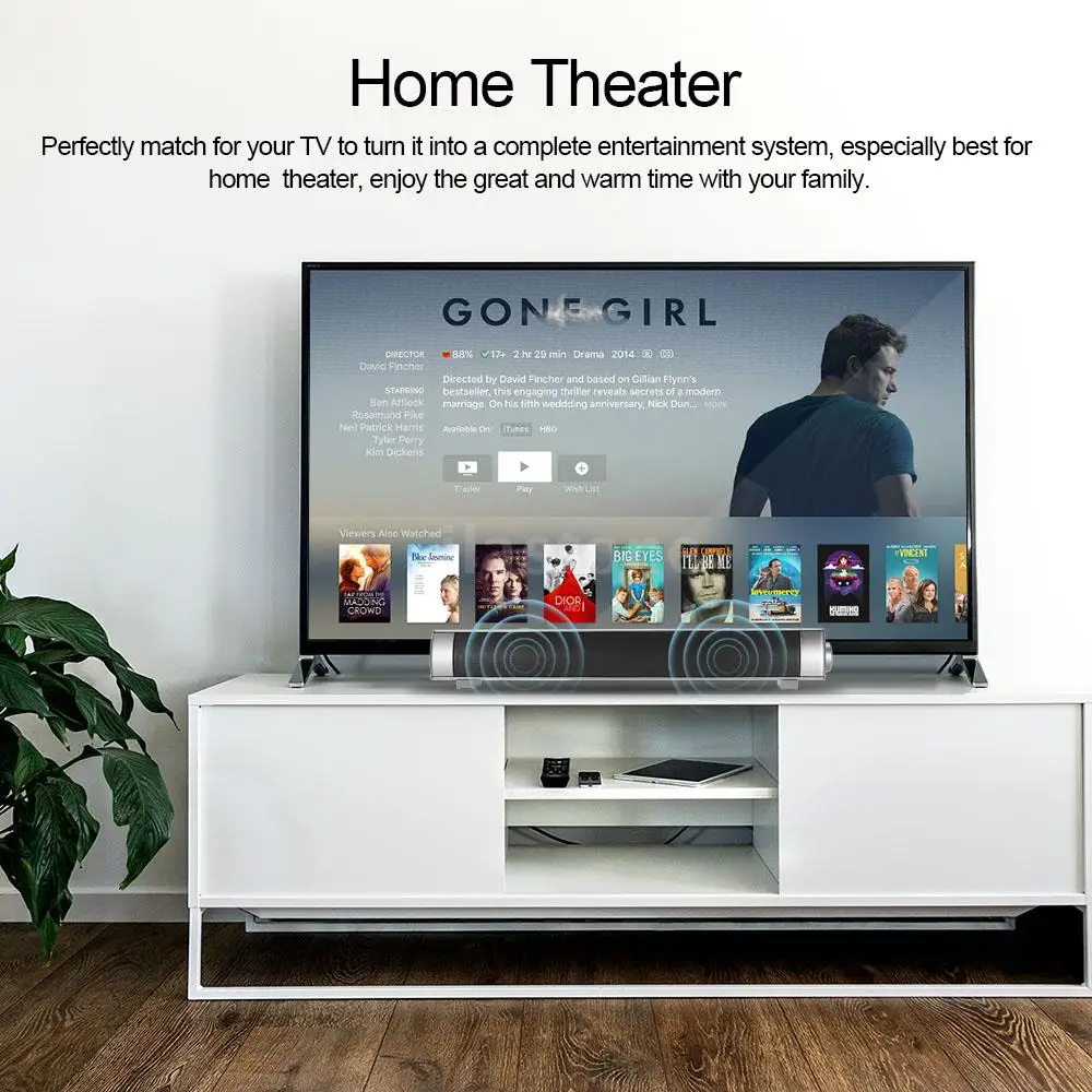 Звуковая панель Hyleton стерео Bluetooth Сабвуфер колонка с супер басами звуковая для