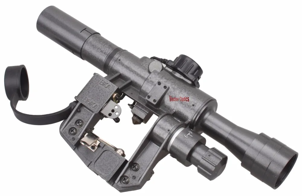 Тактический прицел Dragunov 4x24 SVD для стрельбы в военном стиле из FFP подходит винтовки