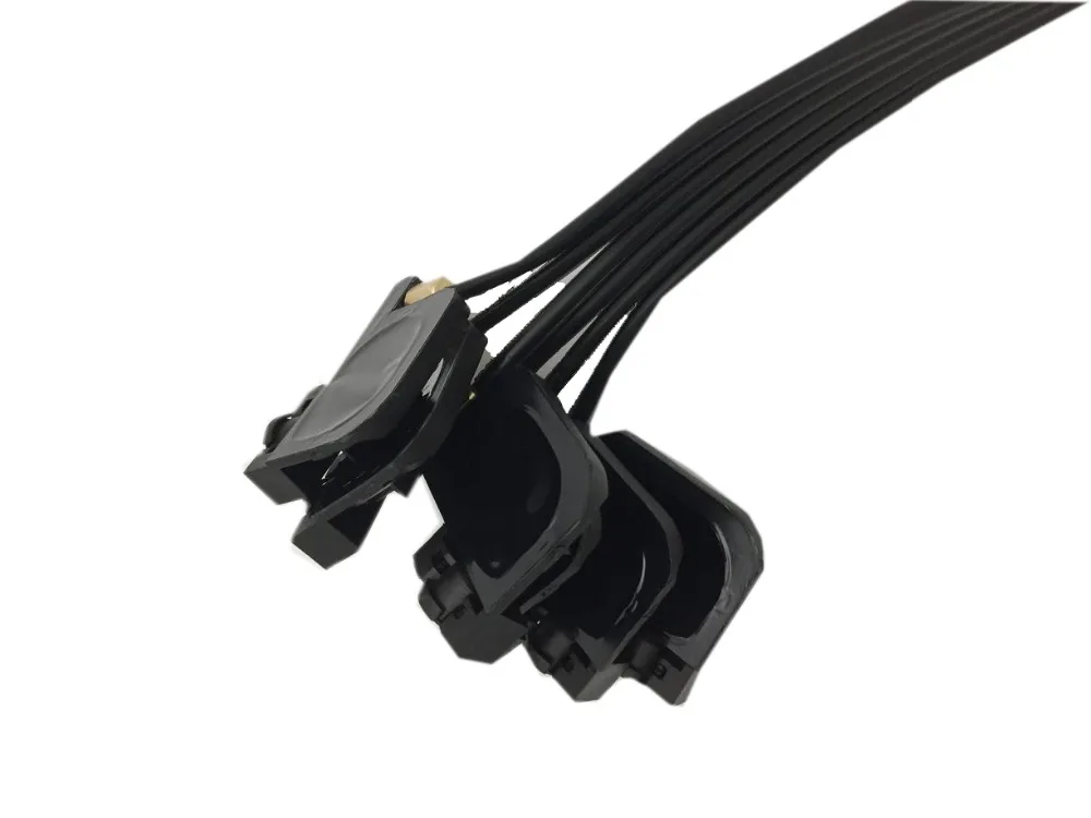 

einkshop 6pcs UV Ink Damper +screw oring +1meter 6 line UV ink tube 3x1.8mm For Epson R330 R290 T50 L800 UV flatbed printer