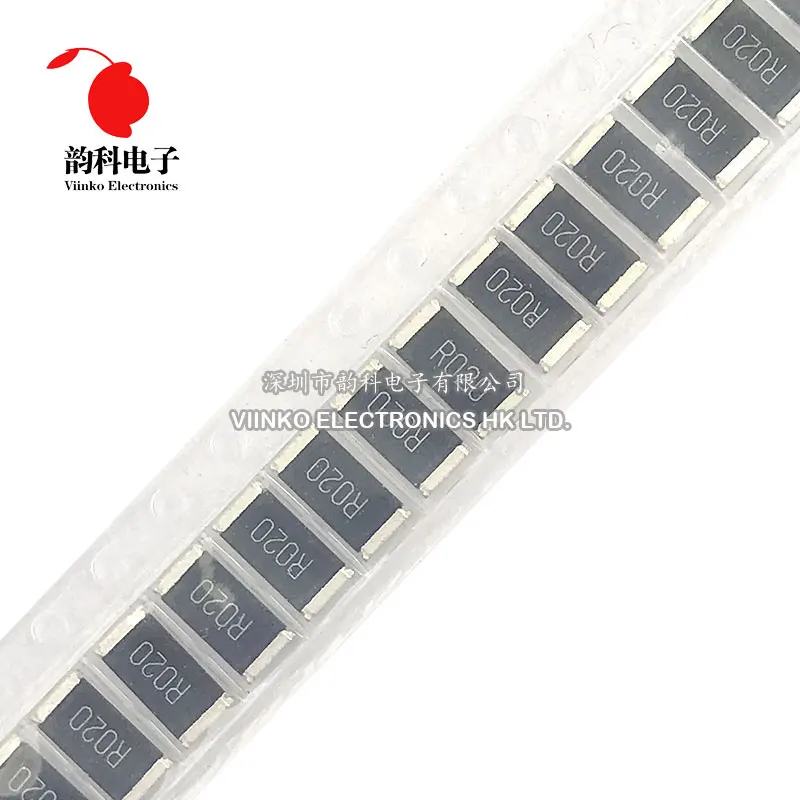 50 шт. 2512 SMD резистор на 1 Вт 1% 0,02 Ом 0.02R R020 резистор проволочного чипа