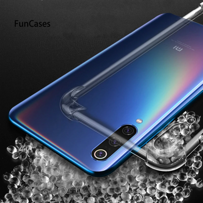 Мягкая прозрачная Обложка из полиуретана для Xiaomi mi 9 Honor 8 Lite Poco F1 Red Note 7 6Pro 5Pro 6 6A 4X