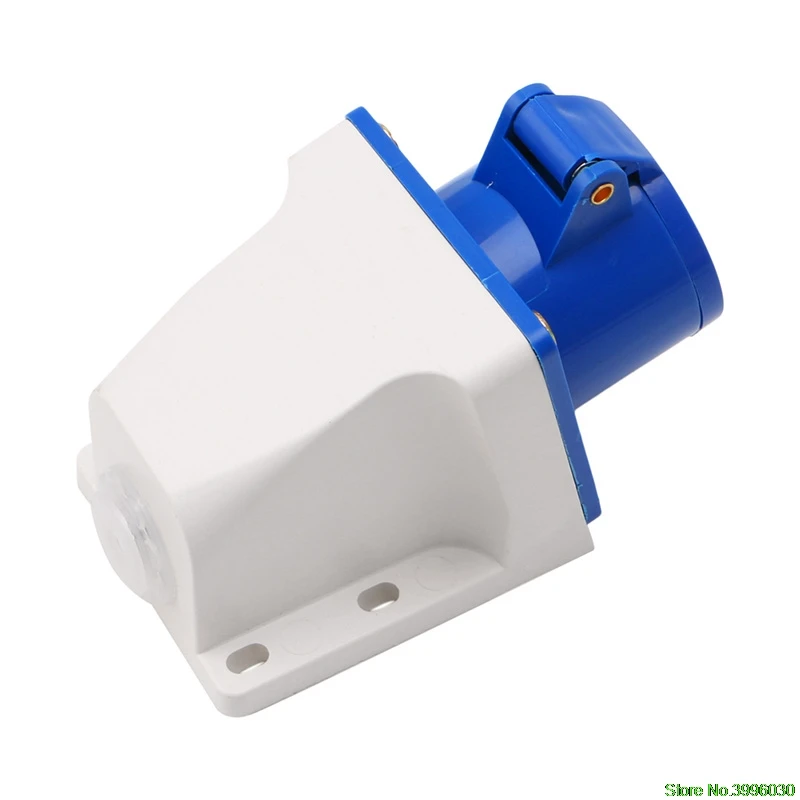 16 Amp 3 Pin промышленная вилка или розетка 220-250V всепогодный IP44 2P