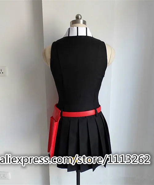 Костюм для косплея аниме Akame Ga Kill цельный костюм с красной перчаткой и поясом