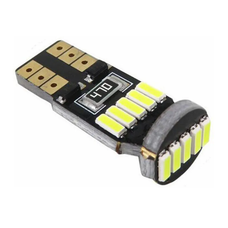 BOAOSI 2 шт. стайлинга автомобилей Canbus Led T10 4014smd номерной знак светильник лампы для