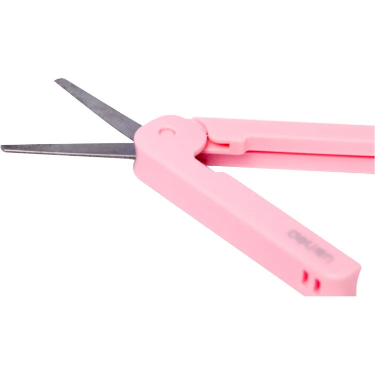 

1set Creative Stationery Student Portable Child Safety Scissors Round Head Hand Pocket Diy Tape cutter Stationery Scissors