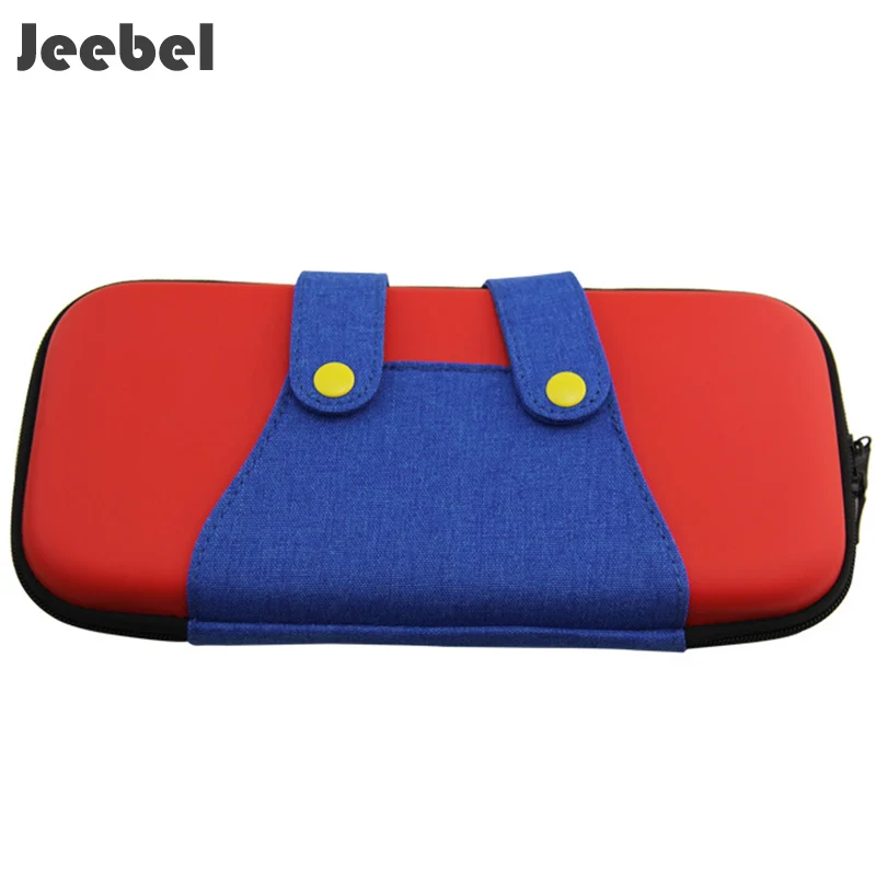 Красный Jeebel Zend сумка Switch жесткий чехол для переноски на молнии NS консоль переносная сумка для хранения Чехол shand Switch аксессуары - Цвет: Красный