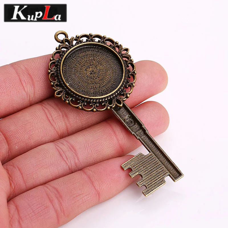 Kupla винтажные ключи в стиле стимпанк 25 мм круглая подвеска кабошоны