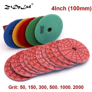 Диск шлифовальный алмазный 100 мм, 4 дюйма, полировщик дисков дюйма, 1 шт.