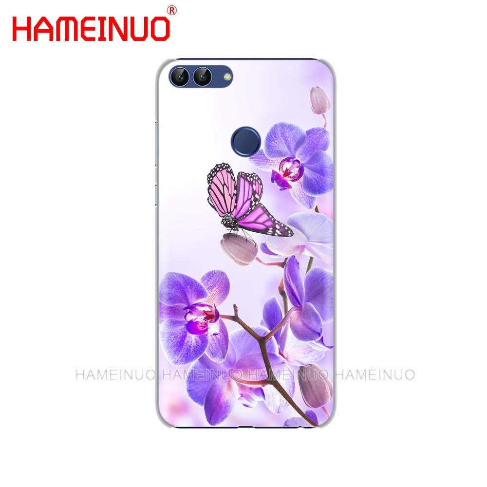 Цветной чехол HAMEINUO с цветами орхидеи для телефона Huawei NOVA 2 2S 3e PLUS LITE p smart 2018 enjoy 7s mate