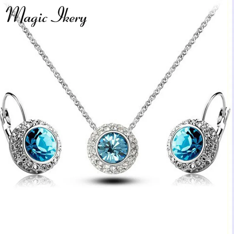 Женский комплект украшений Magic Ikery винтажный Ювелирный Комплект из розового