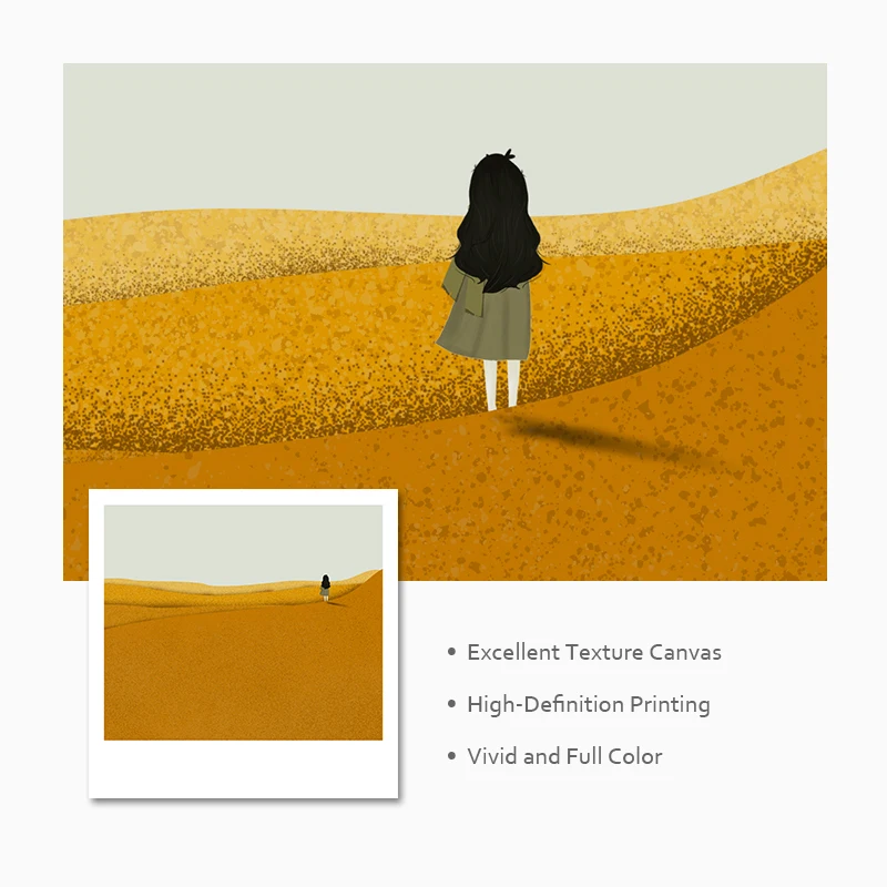 Скандинавский Абстрактный пейзаж Картина на холсте для девочек скандинавские