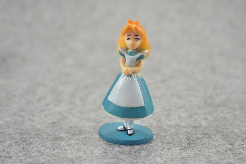 6 шт./лот Алиса в стране чудес Рисунок Alice queen сердца белый кролик Чеширский кот