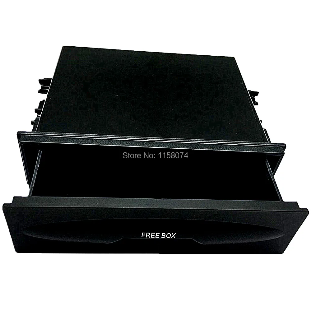 Один Din Авто Радио Установите карман Даш Комплект ящик для хранения одного Слои