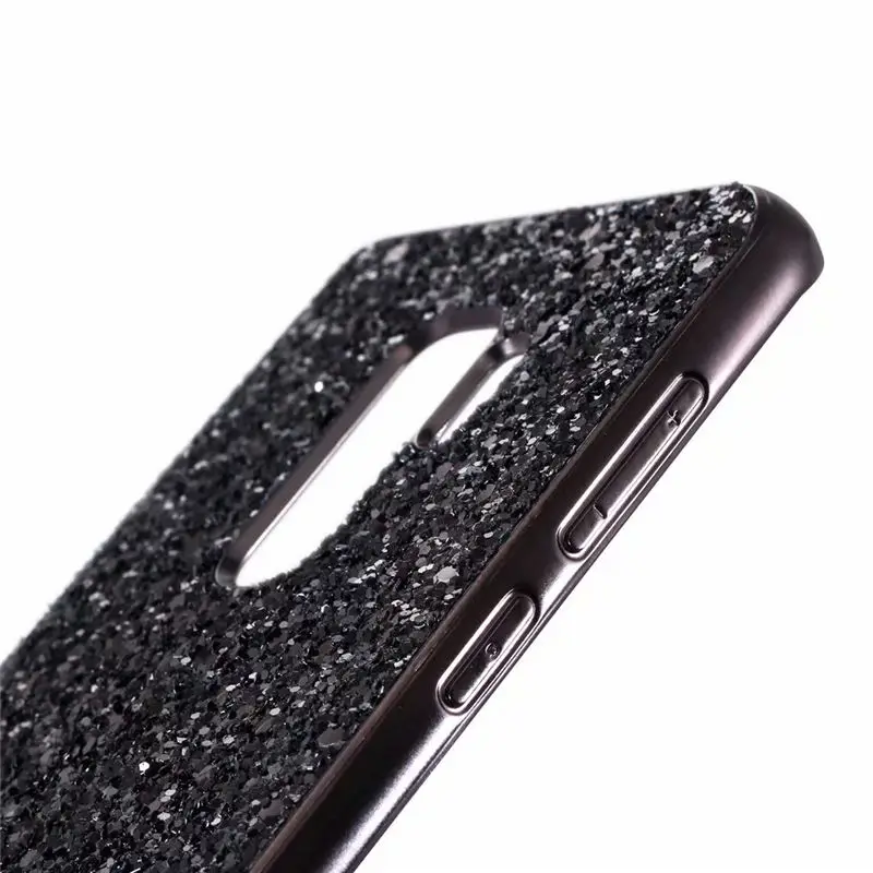 Для samsung Galaxy S10 S9 S8 Plus S7 Edge чехол силиконовый Блестящий со стразами и пайетками Мягкий ТПУ чехол Fundas для Note 8 9 10 Plus