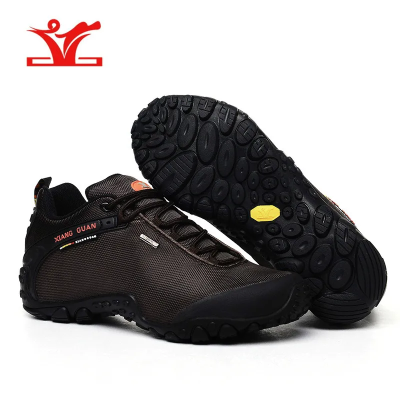 Новые пары нескользящие Открытый скальные туфли Пеший Туризм обувь четыре