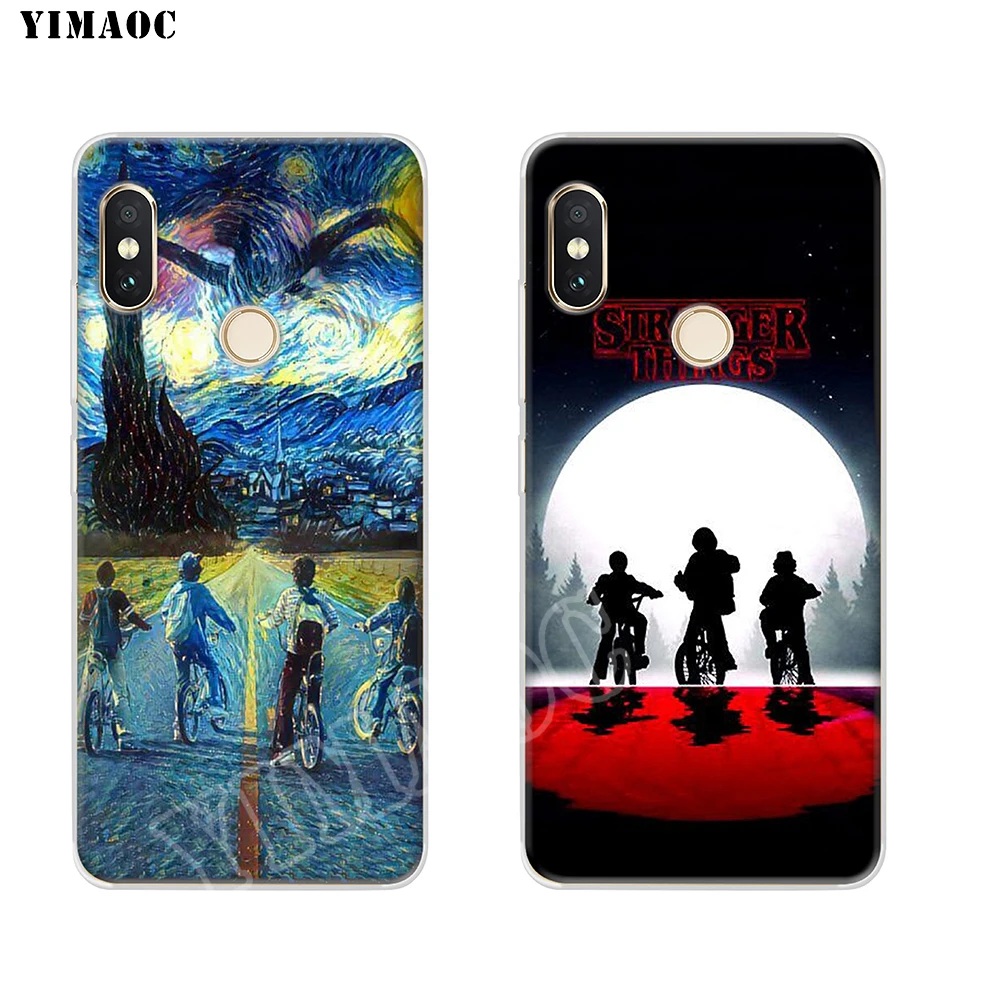 Мягкий силиконовый чехол YIMAOC Stranger Things для POCOPHONE F1 Xiaomi Redmi Note 6 7 Pro 6A Mi 8 Lite из ТПУ |