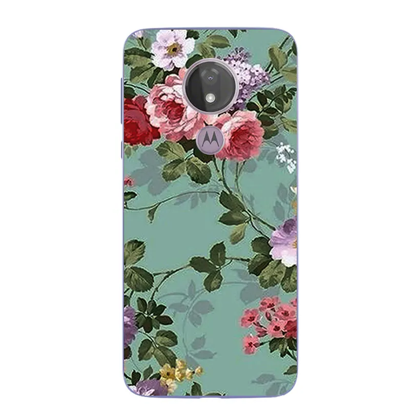 6,2 дюймов для Moto G7 power Skin силиконовый мягкий милый дизайн задняя крышка для Moto G7 Супра XT1955 телефонные чехлы Coque силиконовый чехол - Цвет: 26