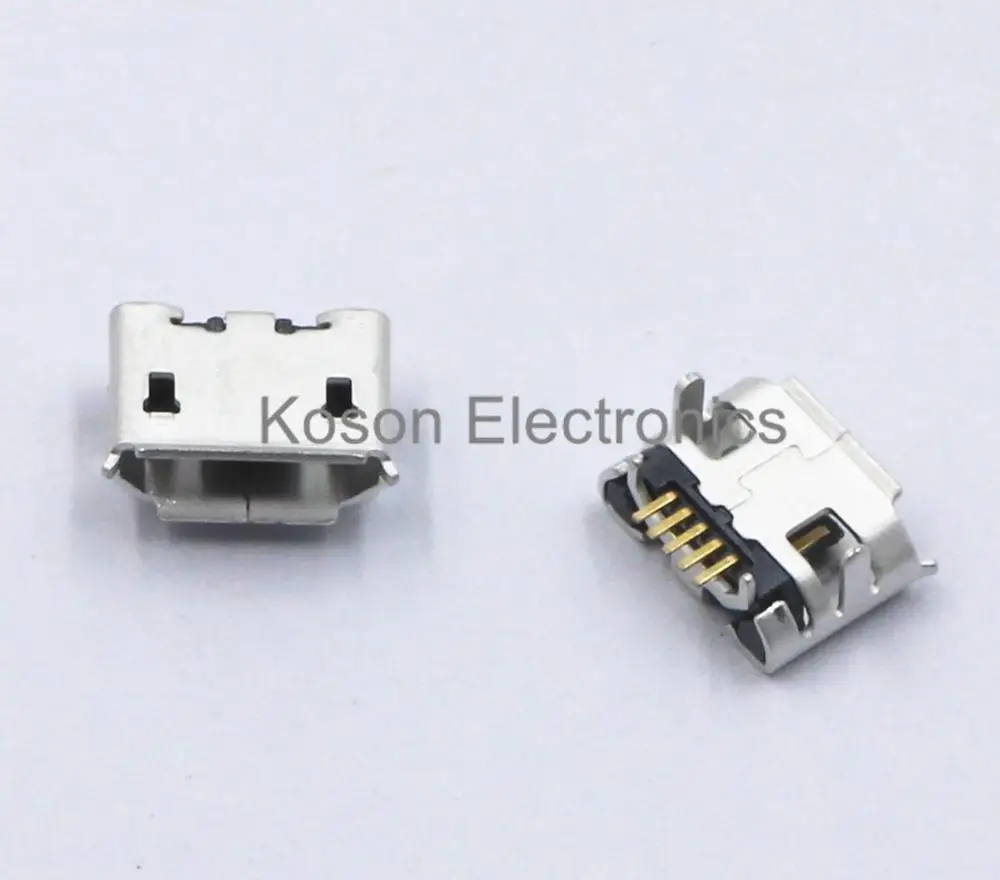 10 шт. разъем Micro USB гнездовой типа 5Pin SMT зарядная розетка печатная плата высокого