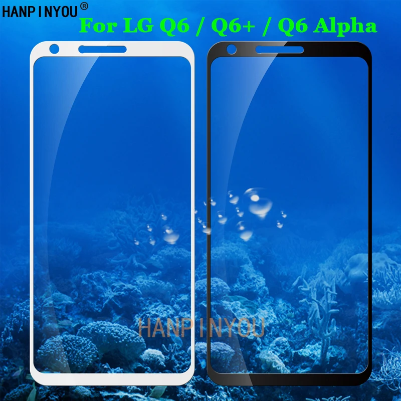 

Закаленное стекло с полным покрытием 9H 2.5D для LG Q6 Alpha Plus Q6 + 5,5"