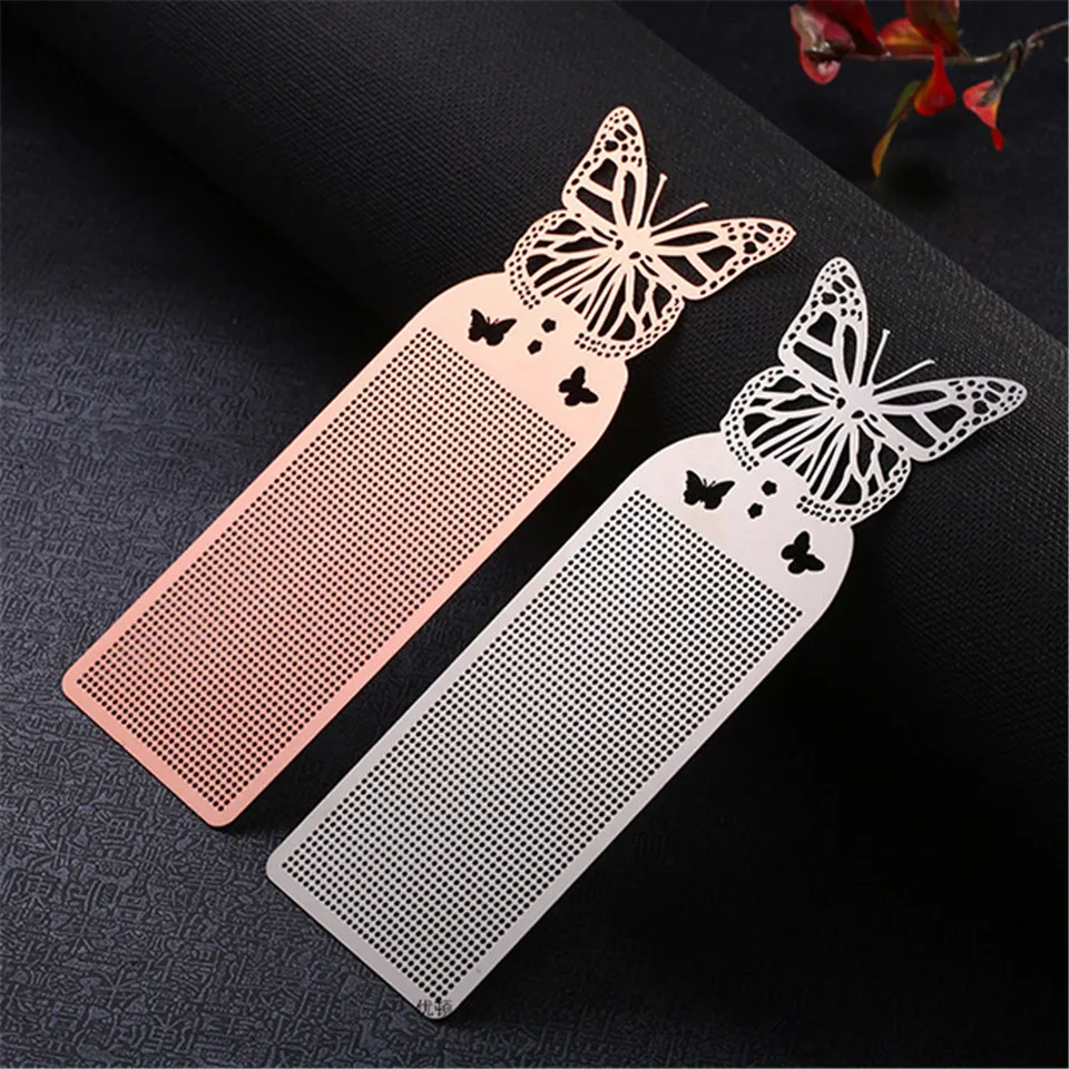 

DIY Craft Stich Cross Stitch Bookmark Metal Silver Golden Needlework Embroidery Crafts Counted Cross-Stitching Kit Sea