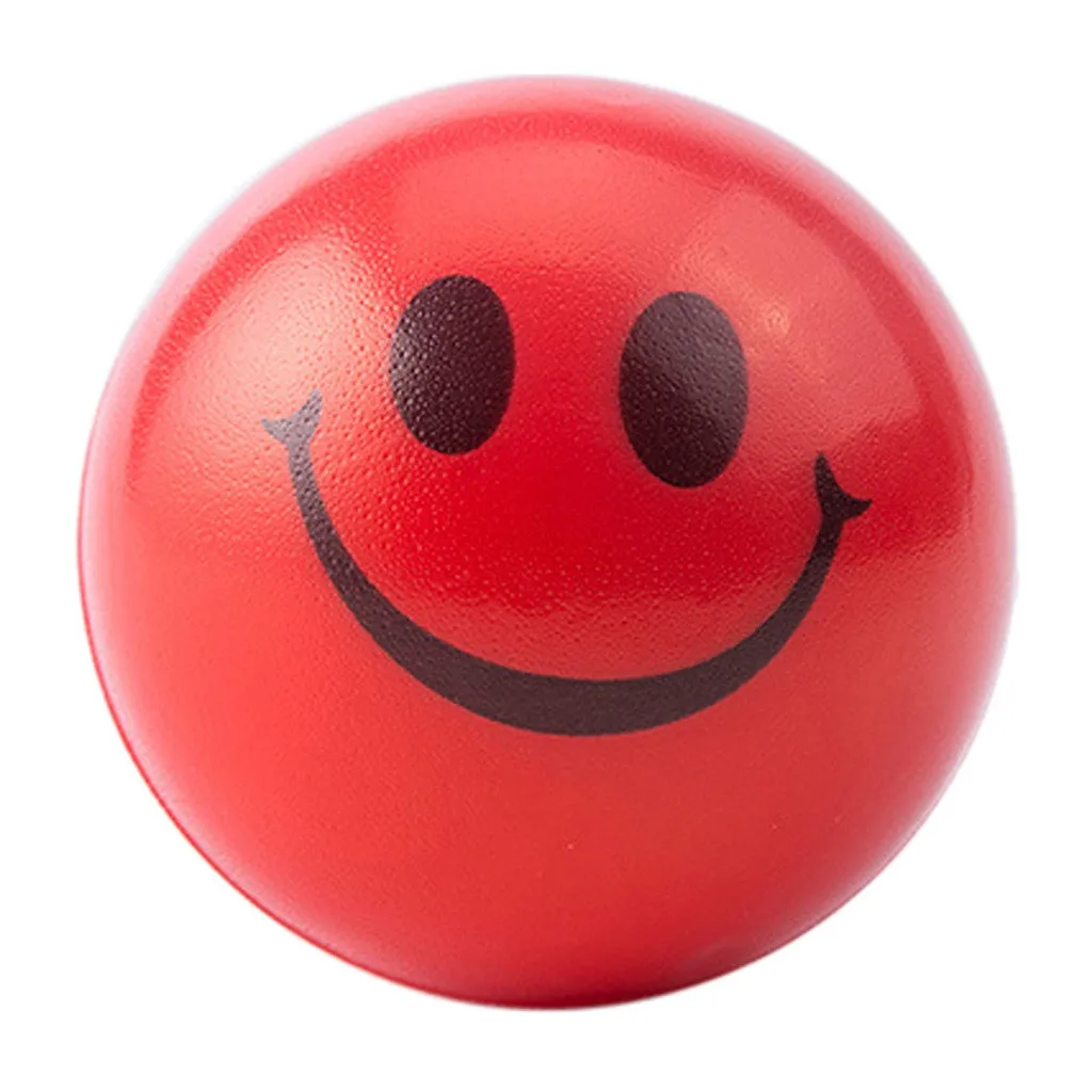 Happy Smile уход за кожей лица анти снятие стресса губка пены мяч руки запястье Squeeze упражнения мягкими медленно нарастающее при сжатии игрушечные лошадки CollectionZ04