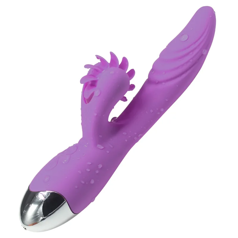 G spot массажный фаллоимитатор секс лизание Клитор Кролик вибратор язык игрушки