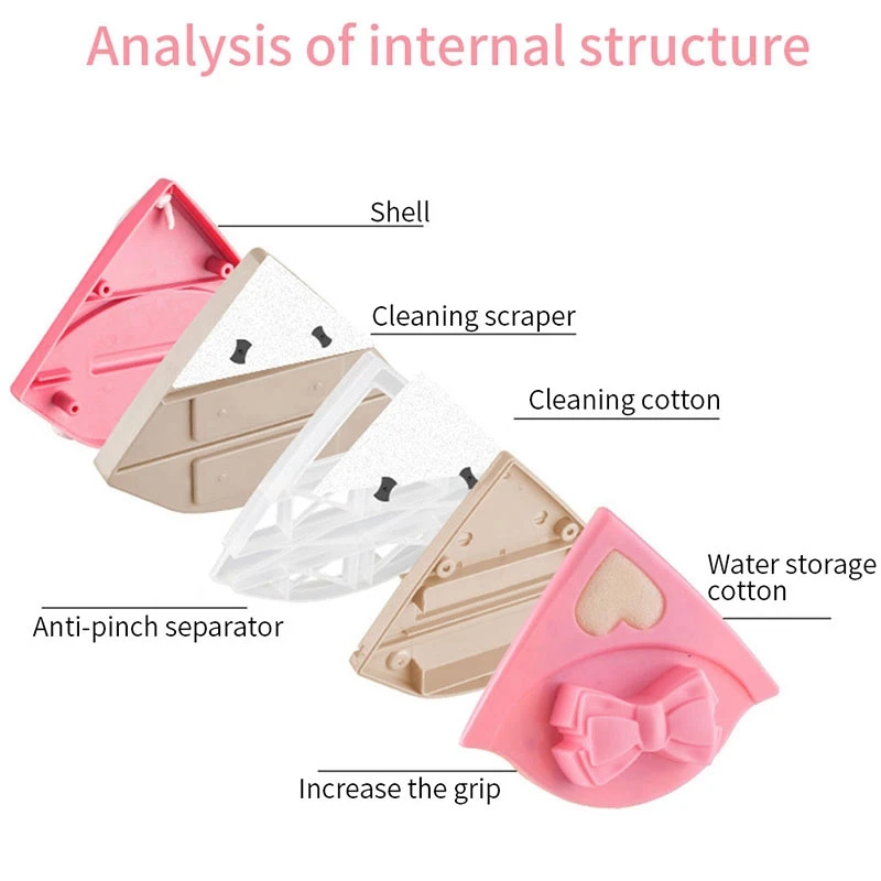 Щетка для уборки окон и двухсторонняя Магнитная щетка мытья очистки стекла | Дом