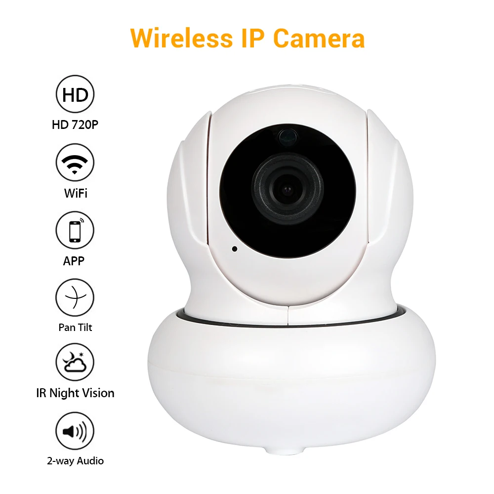 720P 1MP PTZ IP камера Домашняя безопасность беспроводная Wifi Onvif HD CCTV уличная ipCam видео