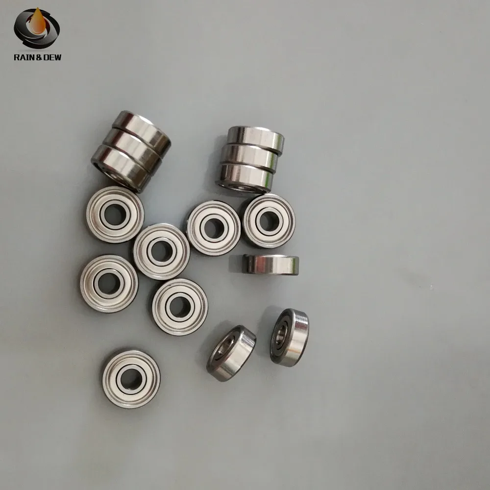693ZZ ABEC 7 (10 шт.) 3x8x4 мм Миниатюрные шарикоподшипники 619/3ZZ 7|Валы| |