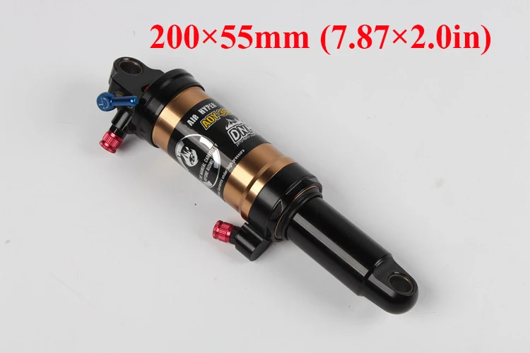 200x55mm DNM/задний амортизатор для горного велосипеда 165 мм 190 мм 200 мм XC Trail мягкий задний амортизатор для велосипеда MTB down hill AOY-36RC - Цвет: 200x55mm