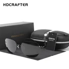 Солнцезащитные очки HDCRAFTER без винтов для мужчин и женщин, ультралегкие очки с безвинтовыми поляризационными стеклами без оправы из титана, 9 г
