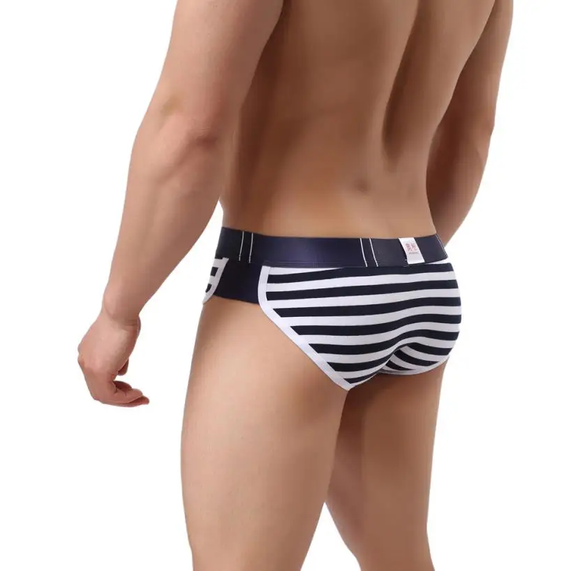 Новинка 2017 модное сексуальное мужское нижнее белье в полоску высококачественные