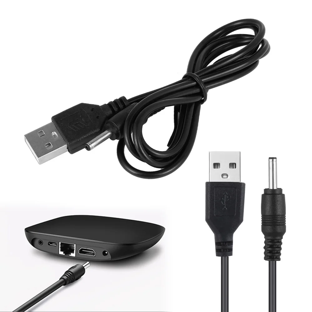 DAYFULI 1 шт. практичный usb-кабель 3 0 мм DC 5 В зарядный кабель разъем питания 80 см
