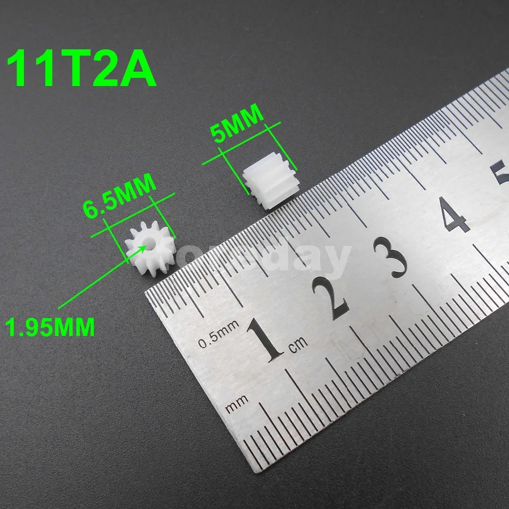 20 шт. X пластиковая зубчатая передача s 0 5 м Модуль диафрагмы 8 мм 1 2 3 7T 8T 9T 10T 11T 12T 13T
