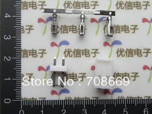 

100 Sets VH 3.96mm Connector 2 pins Housing/Base/Pins