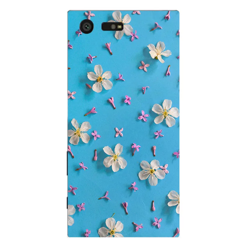 Роскошный чехол для телефона с цветами Sony Xperia X Compact / Mini F5321 модный розовый