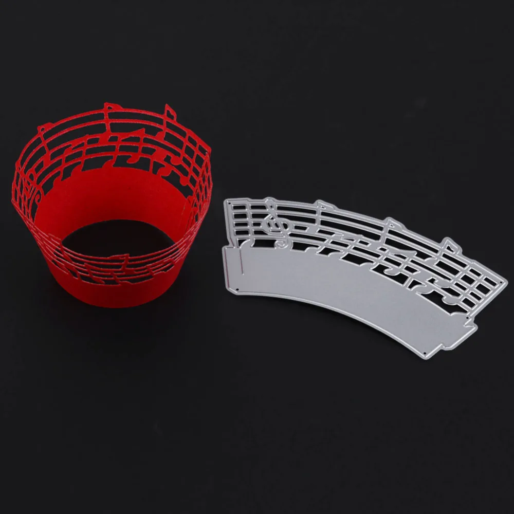 Металлические трафареты для вырезания кексов Music Note рукоделия декоративное