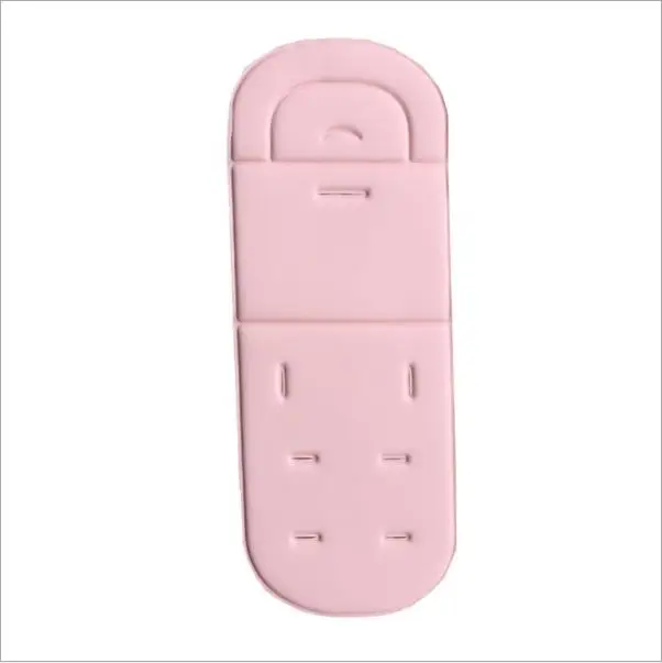 2 Pink Подушечка Для сиденья детской коляски Детская Тележка сиденье коляска вкладыш Моющийся хлопок коврик для коляски аксессуар - Цвет: 2 Pink