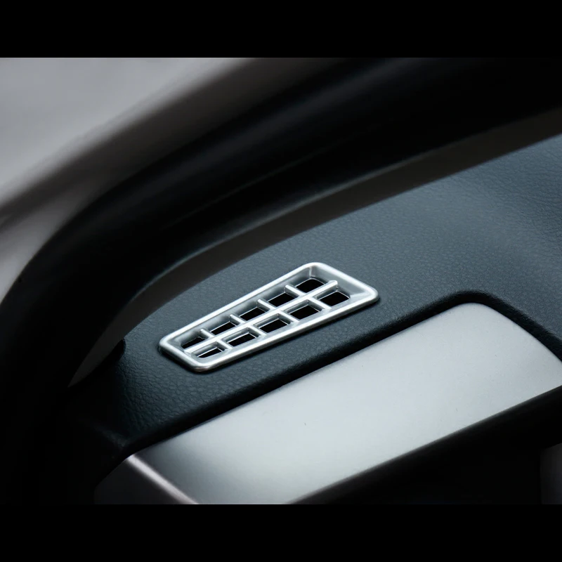 2014 2015 2016 2017 2018 Interior Upper Air Vent Outlet Cover ABS Trim Shell Car Styling 2pcs Matte for Toyota RAV4 Accessories |