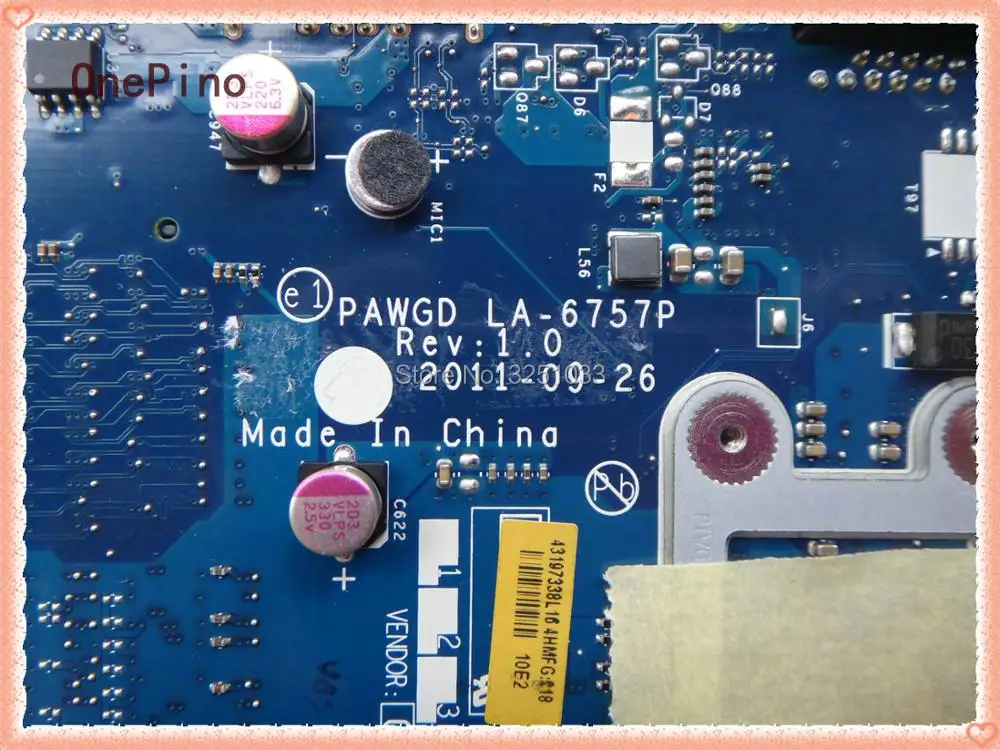 Материнская плата для Lenovo G575 Notebook PAWGD материнская ноутбука G575GX DDR3 полностью
