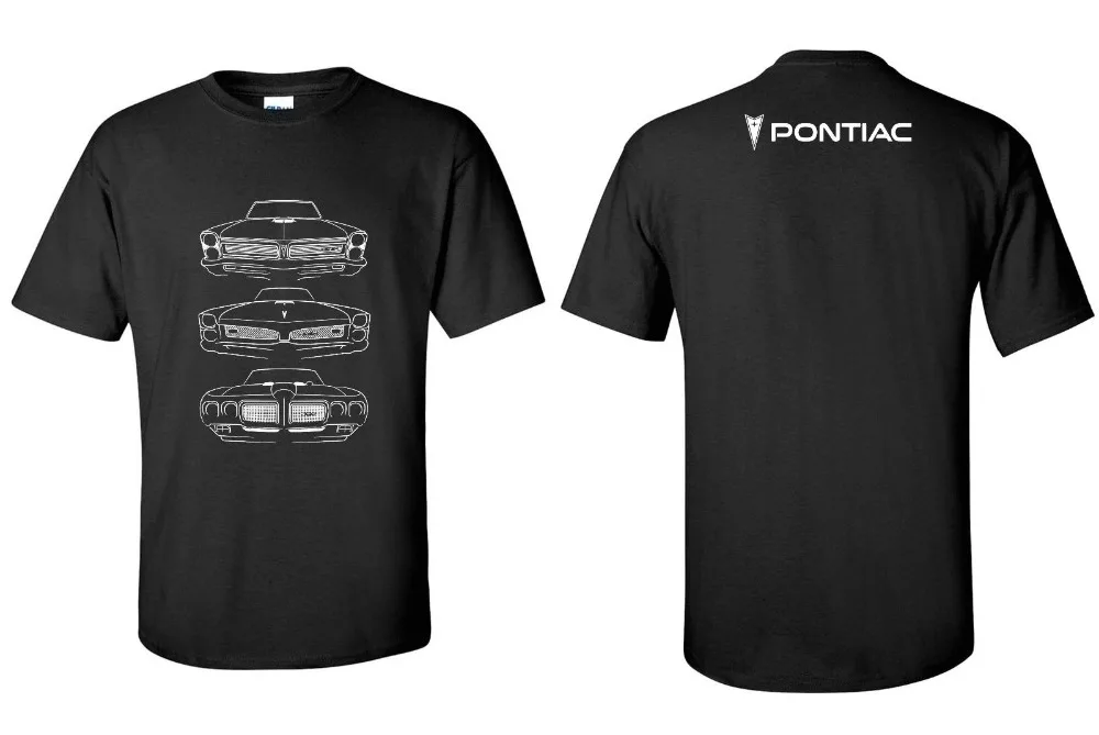 Новинка мужские футболки Pontiac Gto 1965 1967 хлопок эволюция Классические 1970 уличная