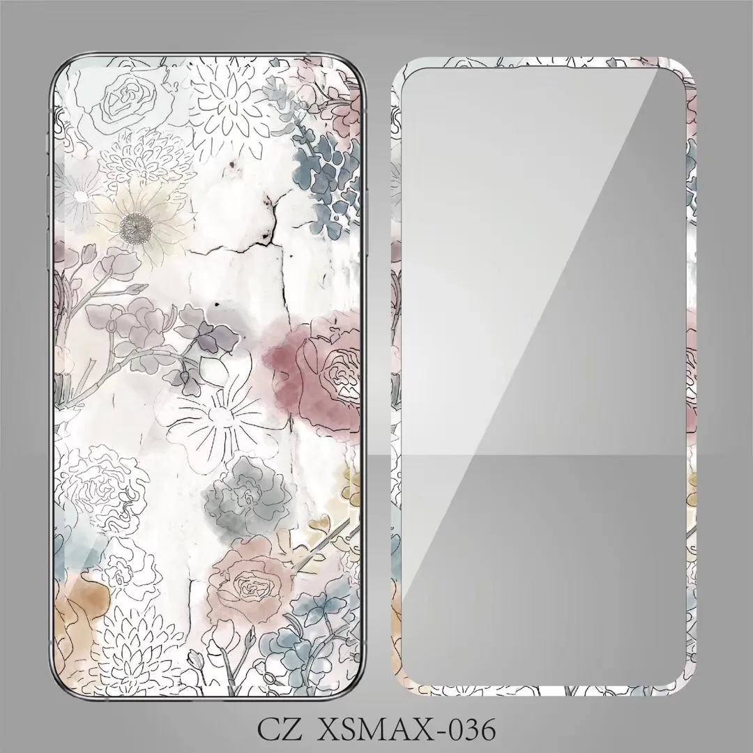Закаленное стекло для iPhone XS Max 9H 3D защита экрана Flim Для iPhone X XS XR