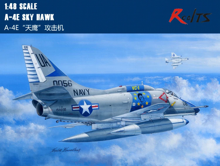 

Hobbyboss 81764 1/48 A-4E Sky Hawk plastic model Aircraft kit hobby boss