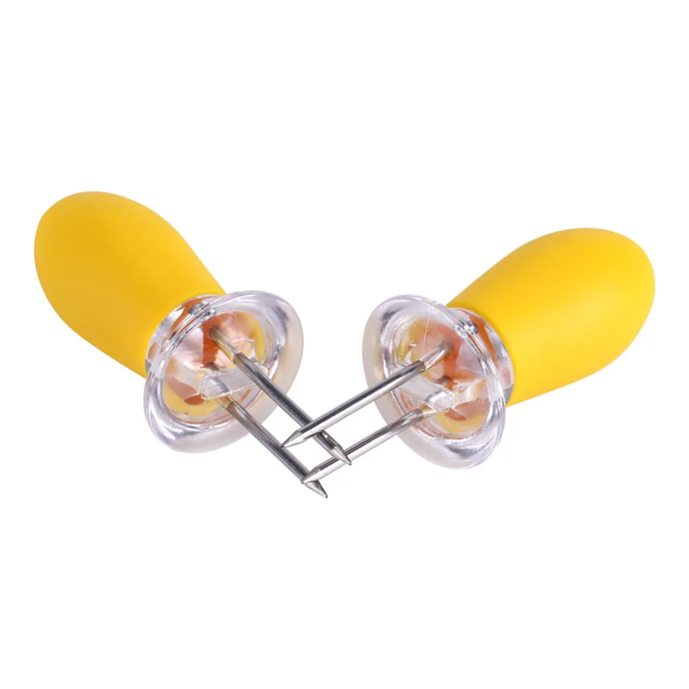 8 шт. держатели для кукурузы из нержавеющей стали|corn holder|stainless steel corn holdersbbq skewer |