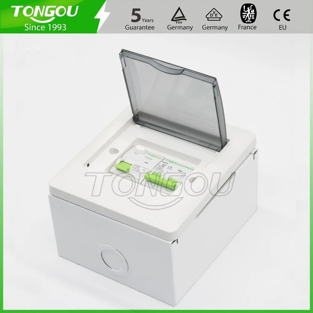 2 4 сторонняя металлическая распределительная коробка потребительский блок 63 А 2P