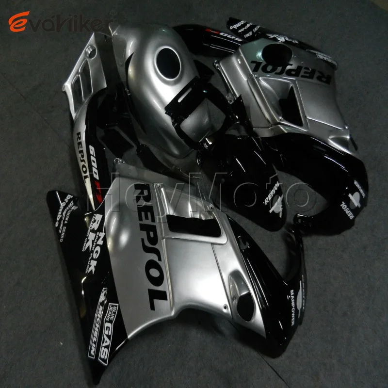 ABS Комплект пластиковых деталей кузова для CBR600F2 1991 1992 1993 1994 CBR600RR F2 Желтый