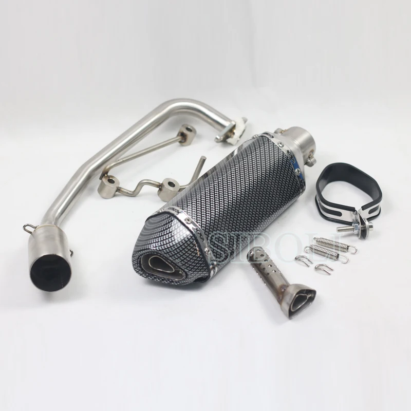Для HONDA PCX125 150 мотоциклетные слипоны Akrapovic Глушитель со средним соединением