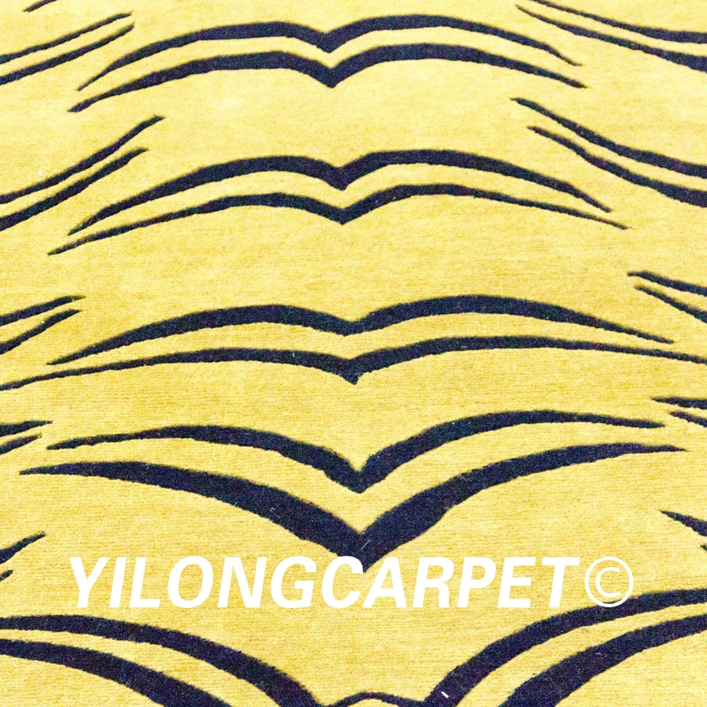 YILONG 3'x6 ручной работы шерсть ковры зоны Тибетский тигровый шерстяной ковер runner