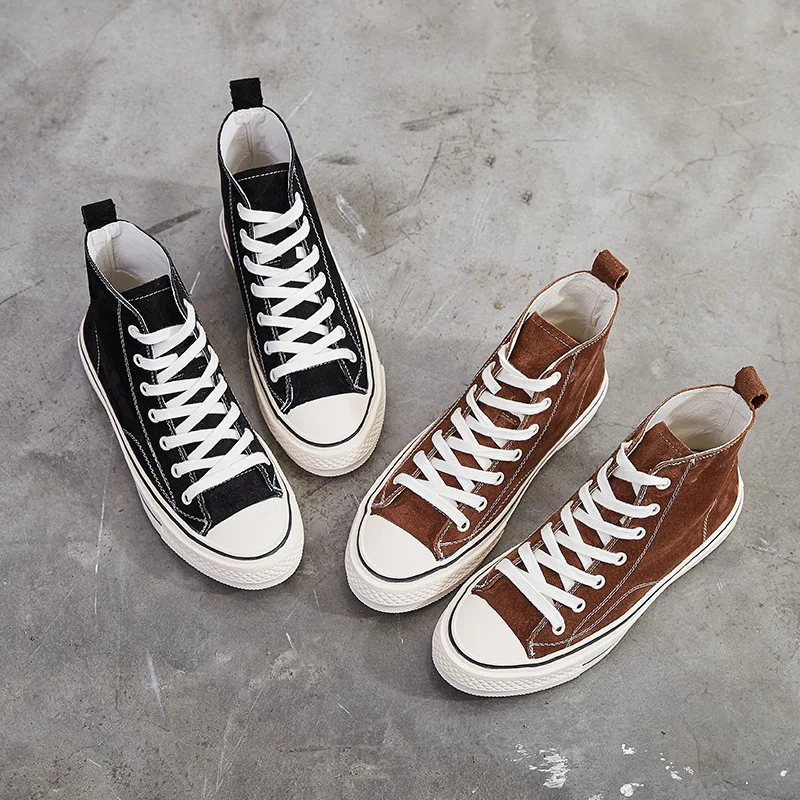 Весенняя Новинка 2019 обувь из натуральной кожи Корейская версия обуви Uzzang Chaos для